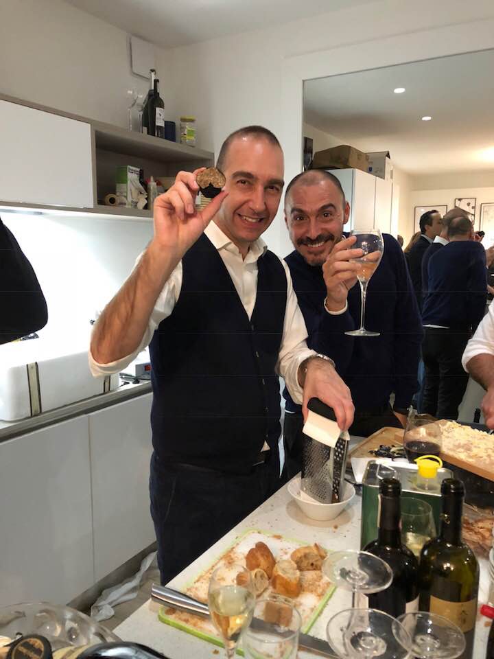 WaterstoneM's tweet photo. Truffles brought from @PalazzoSeneca in #Norcia, salami, formaggio, great, company, gorgeous #views and lots of laughs in the "Italian Job Suite" at #ILTMCannes. 🇮🇹 #MomentsThatMatter https://t.co/5LXxm2ox0W