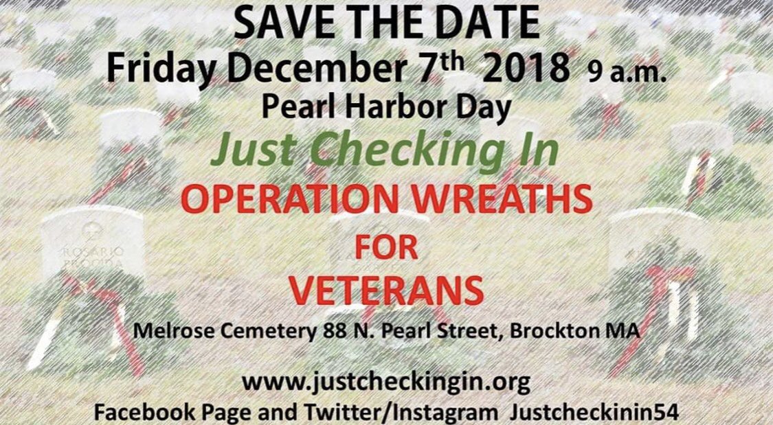 What better way to celebrate Pearl Harbor Day than honoring them tomorrow. Please join us! We can’t wait to see you 🇺🇸🎄