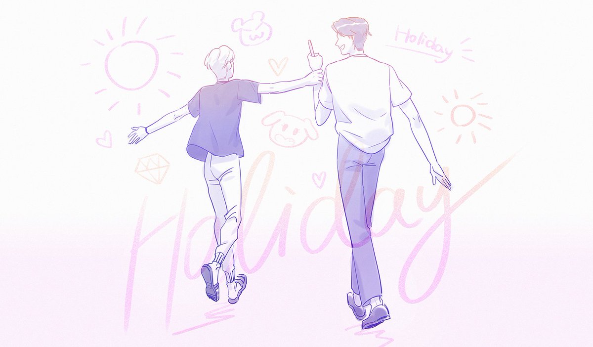 billeba2012's tweet photo. #규순 #밍찌 #minsoon  #gyusoon #soongyu #moshi #ギュホシ   Holiday~ https://t.co/ZujuLvOKDA