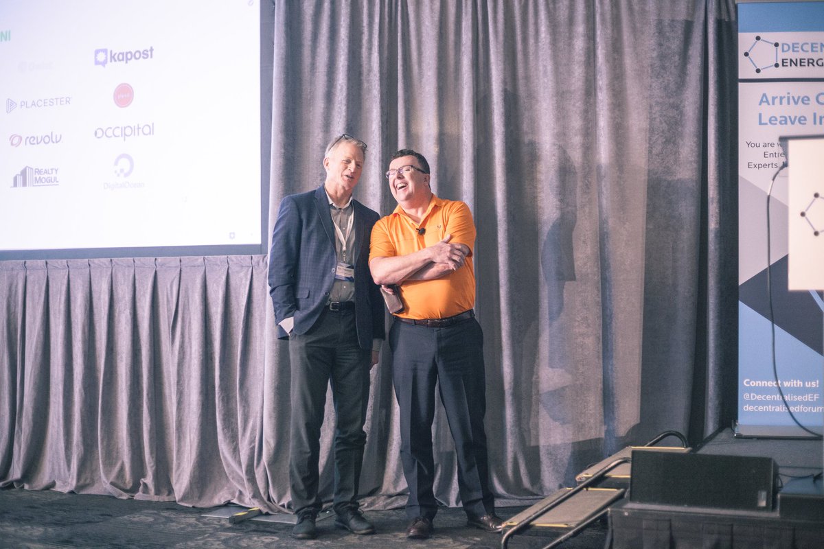 DecentralisedEF's tweet photo. And because the photos are just too good - here are a few more! #DEF2018 
@GaryHolden11 @eCAMIONInc @CraigEliasYYC @ENMAX https://t.co/lSny0pTSaH