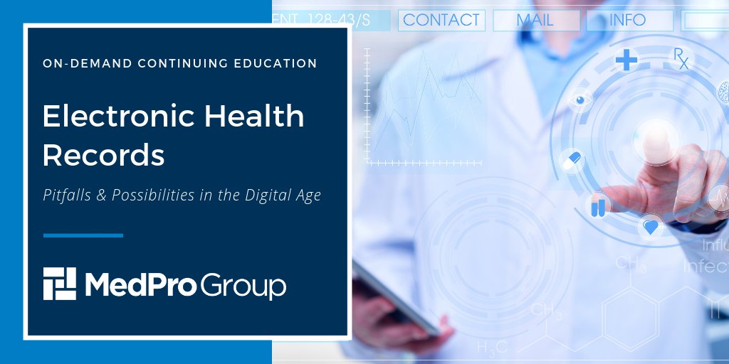 Earn free #CME or #CDE credit with our newest program on electronic health records: ow.ly/67tU30mTuub #EHR #healthIT