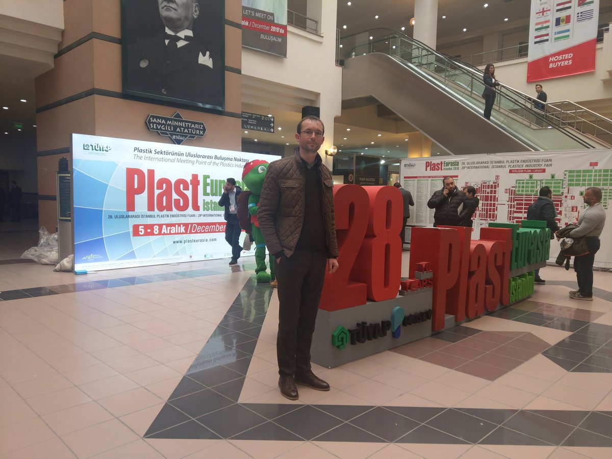 akitilop's tweet photo. #tüyap 
#PlastEurasia2018 
#pagev https://t.co/cK3UvfBNdQ
