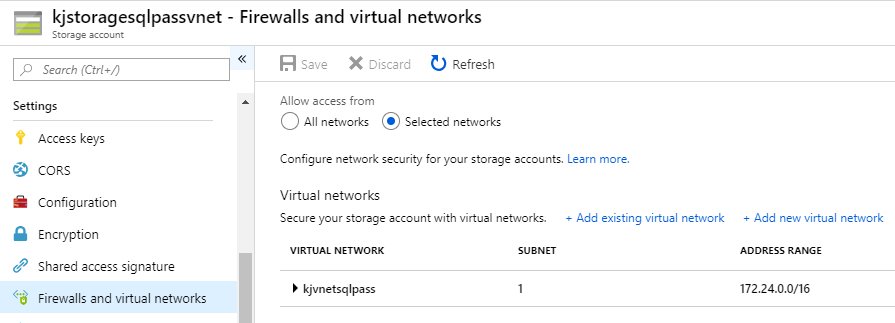AzureSQLDW's tweet image. Virtual Network (VNET) service endpoints for @AzureSQLDW are now generally available. To learn more about how to isolate connectivity to your #Azure SQL server visit the announcement blog post: azure.microsoft.com/en-us/blog/gen…
