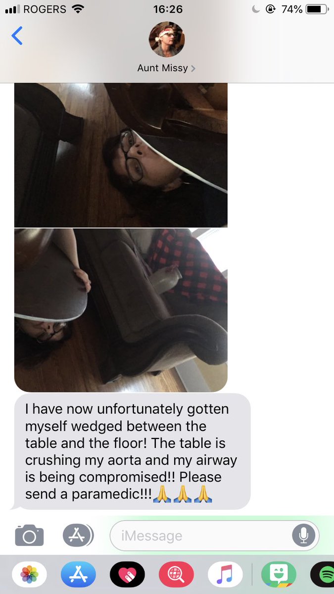 JillianHogg's tweet photo. When your aunt finds out you passed base hospital certifications and are a certified medic🚑 https://t.co/ZA9yagobRd