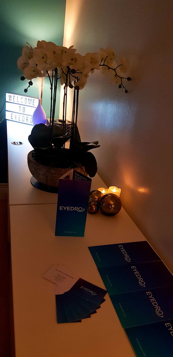 A big thankyou to <a href="/nakedmarketing1/">Naked Marketing</a> for helping us with our branding. We love our logo, leaflets and appointment cards. Also very excited as our website will soon be going live! #eyedro #nakedmarketing #dryeye #blepharitis #eyespa #norwich #startup #localbusiness