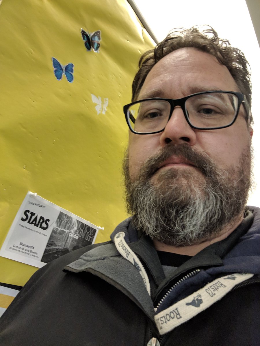 DeffHeadDice's tweet photo. Elevator (Lobby) Love Letter to @youarestars. Hit every floor from 7-19 at work today. Not sure why I didn't smile for the pic... Can't wait for the Waterloo, then the Ottawa shows! https://t.co/Nu66h6CkPs