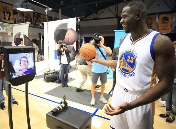 #ThrowbackThursday to when we met <a href="/warriors/">Golden State Warriors</a>' <a href="/Money23Green/">Draymond Green</a> via #Beam. It's always fun looking back on events we've attended in the past, giving us the chance to feel starstruck all over again! #ThursdayMotivation #GoldenStateWarriors 🏀🤩