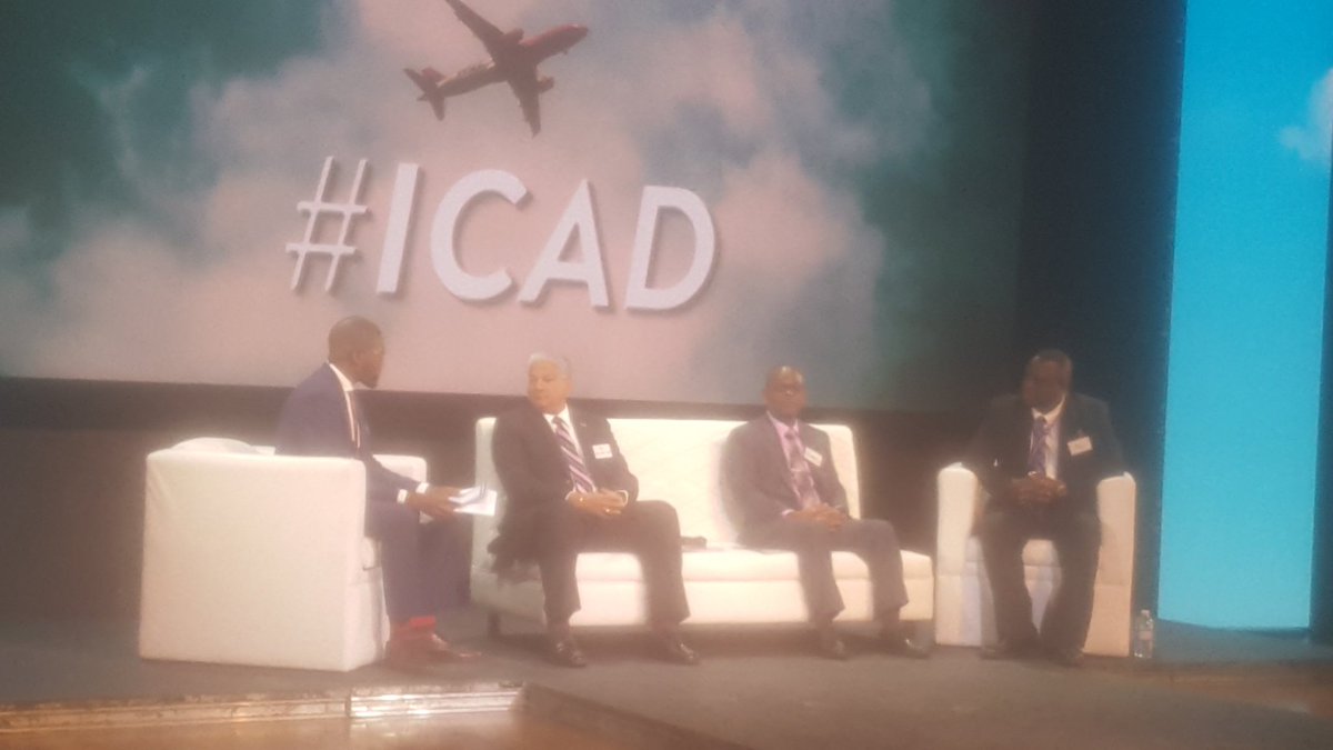 JCAA_NEWS's tweet photo. #ICAD2018 Aviation Seminar. Director Gen, Mr. Nari Williams-Singh leads Session 6 - Ensuring standards, Enabling growth -   Industry regulation to ensure compliance with ICAO Standards &amp; Recommended Practices (SARPS) and local legislation. https://t.co/vhIL5ZX93p