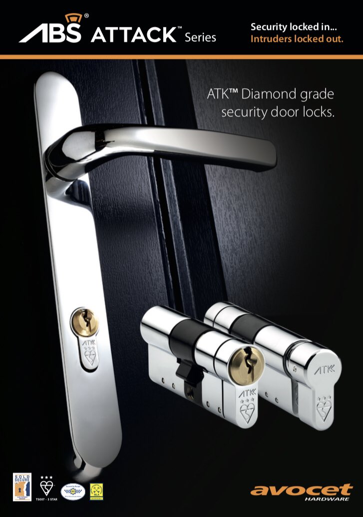 avocetabs's tweet photo. ABS Attack Series - Ordinary Key, Extraordinary Lock. #LocksWithHeart #BSIkitemark #SecuredByDesign #DiamondGrade #3StarRated https://t.co/oTdv5zBdzp