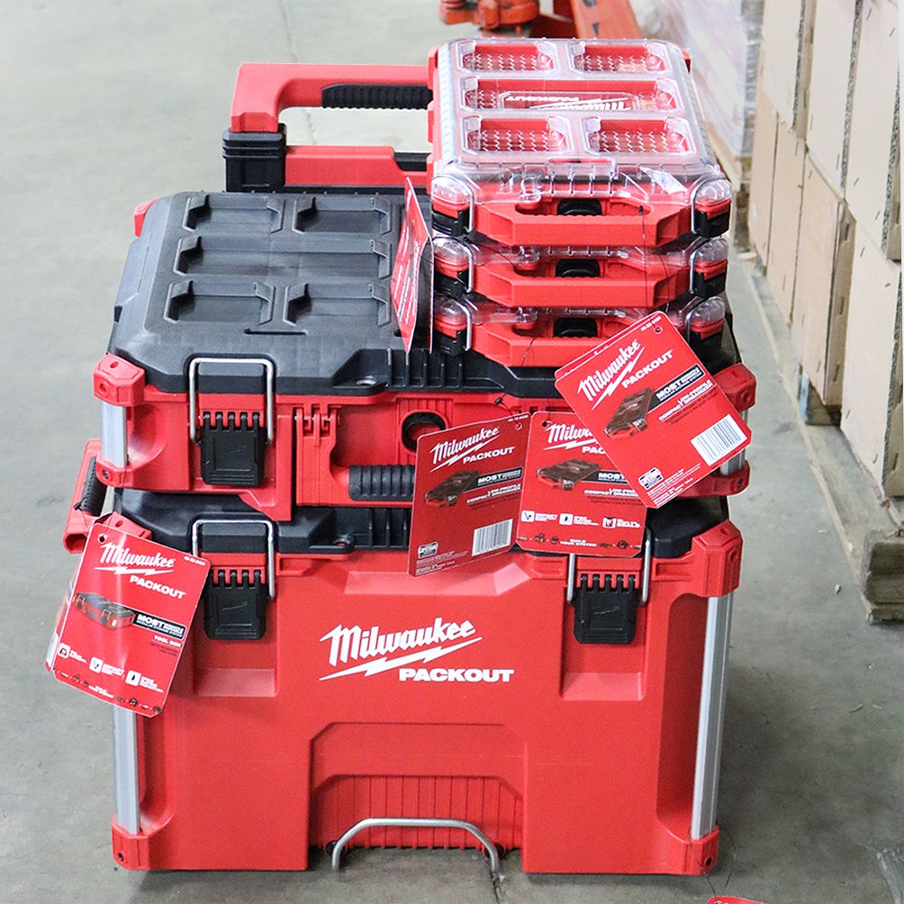 Get stackin' with PACKOUT tool storage by Milwaukee! How high will you get? 

These and others available now at ToolsPlus via: ow.ly/NtuM50jSzvS