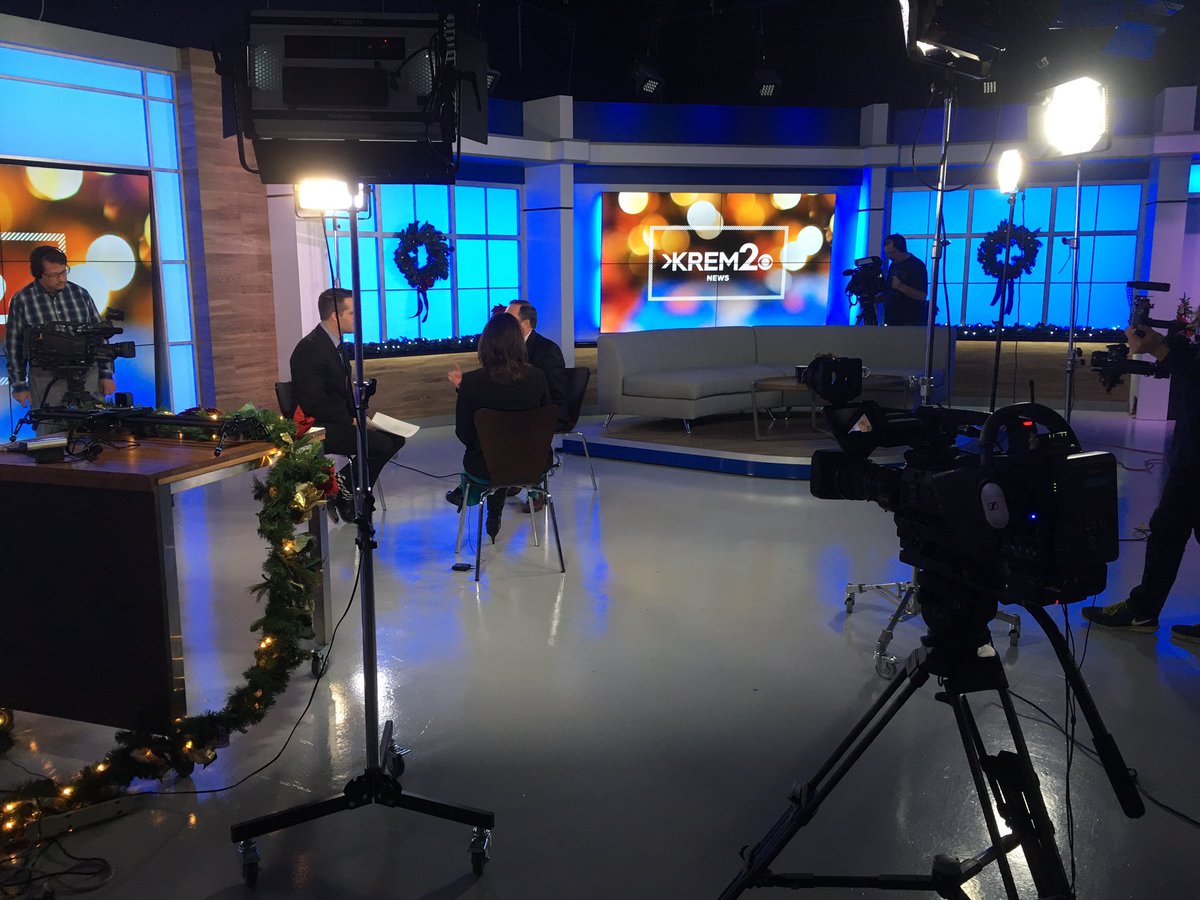 KREMEric's tweet photo. .@KREMJane, @KREMTomSherry & @KREMMark sat down together today to talk about the stories that shape our community. There were so many positive things that happened in 2018. #KREMBts https://t.co/Iu68ZfiVNX
