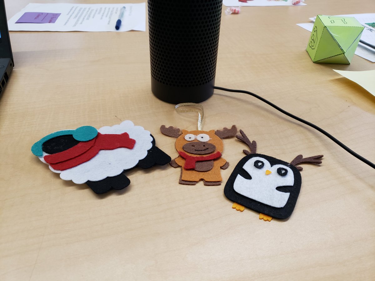 Stop by the DiscoveryLab now to learn how to make sachets and felt ornaments!