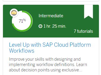 nabheet's tweet photo. #OneDevTutorialMissionAWeek #Mission3 Workflows i have always liked so is the mission SAP Cloud Platform Workflows by @qmacro -> 71% completed😀 #LSR @SAPCommunity @sapcp #SAP #ABAP https://t.co/53kNoySoI7 … https://t.co/FXSpfKbWoD