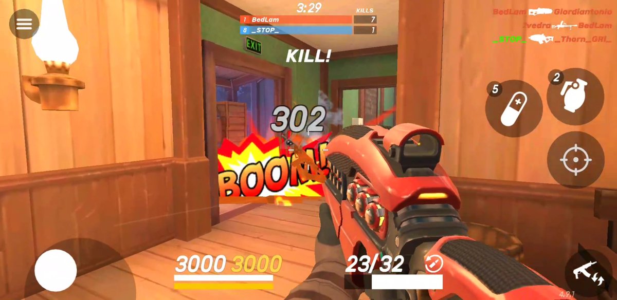 " Sunburst " is a BAD choice in high level Players GamePlay ..

" Odin " Is The BEST 

#GunsOfBoom_STOP_