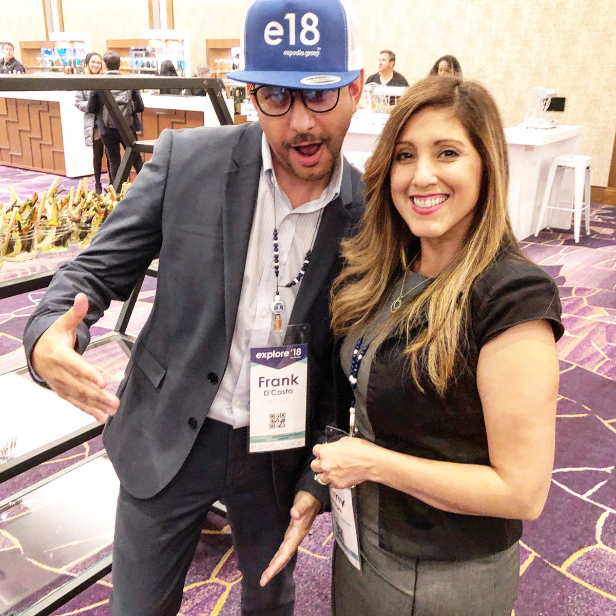 Frankdcny's tweet photo. We learn everyday new high new technology but we also have fun doing. Learning is fun and powerful #explore18 #lasvegas https://t.co/dmE5Dyz2dv