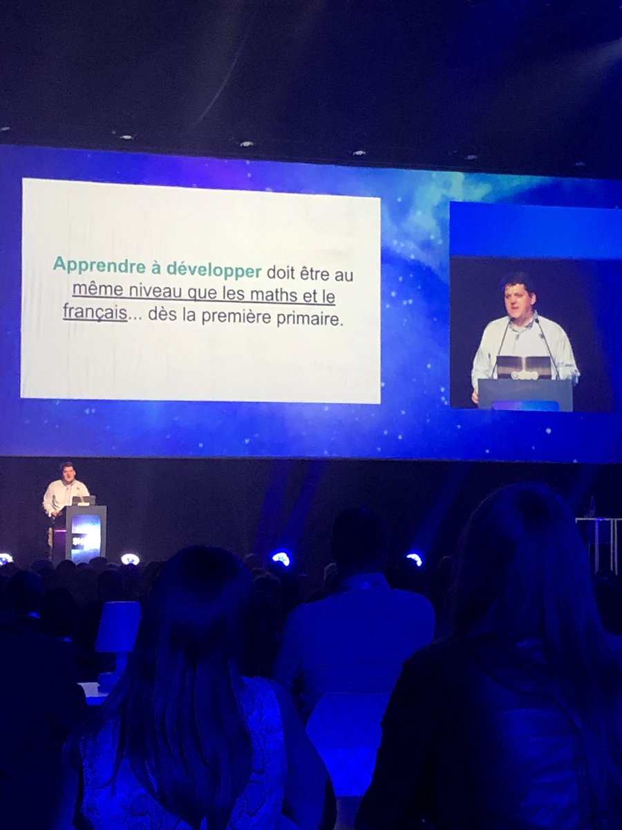 digitalwallonia's tweet image. Apprendre à développer doit être au même niveau que les maths et le français dès le plus jeune âge! @fpodoo @Odoo
#DigitalWallonia #WallCode