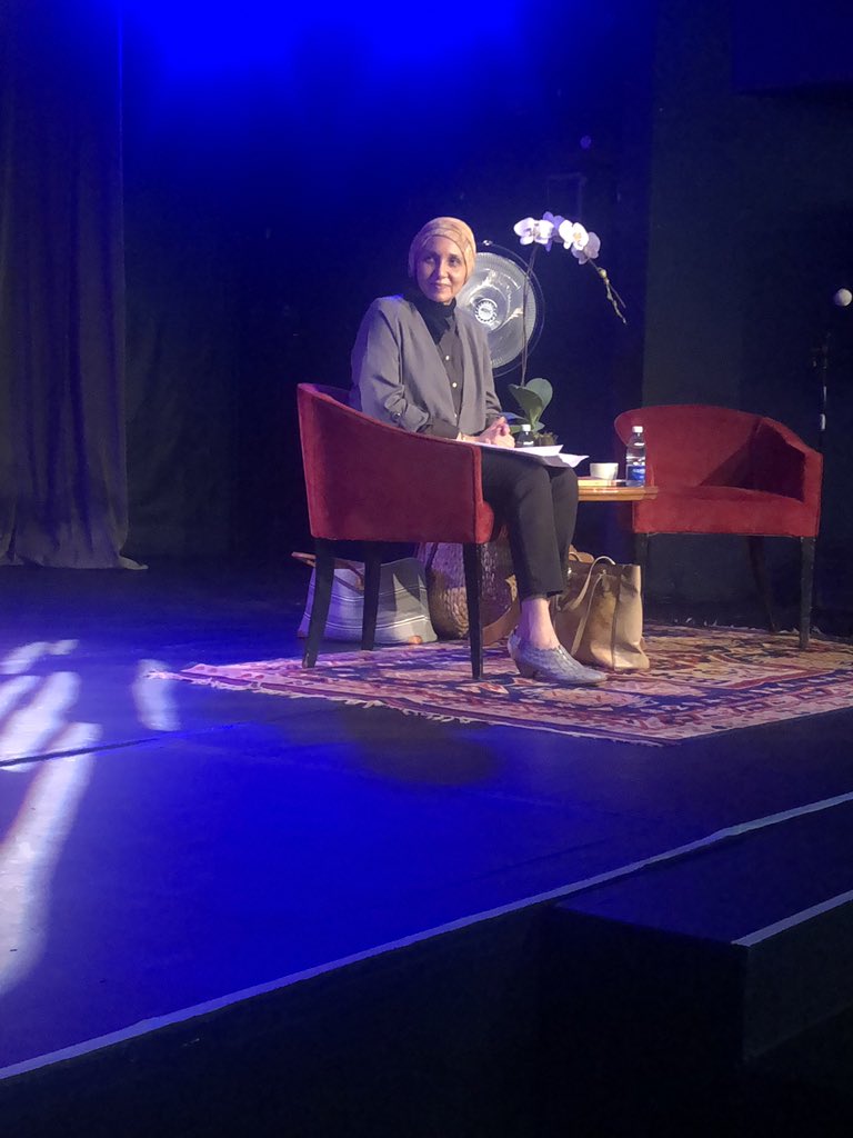zanah_za's tweet photo. 4th Nadine Gordimer Memorial Lecture w/ Leila Aboulela. Follow @Arts_Alive #AWWS18. https://t.co/WBRDZ94daS