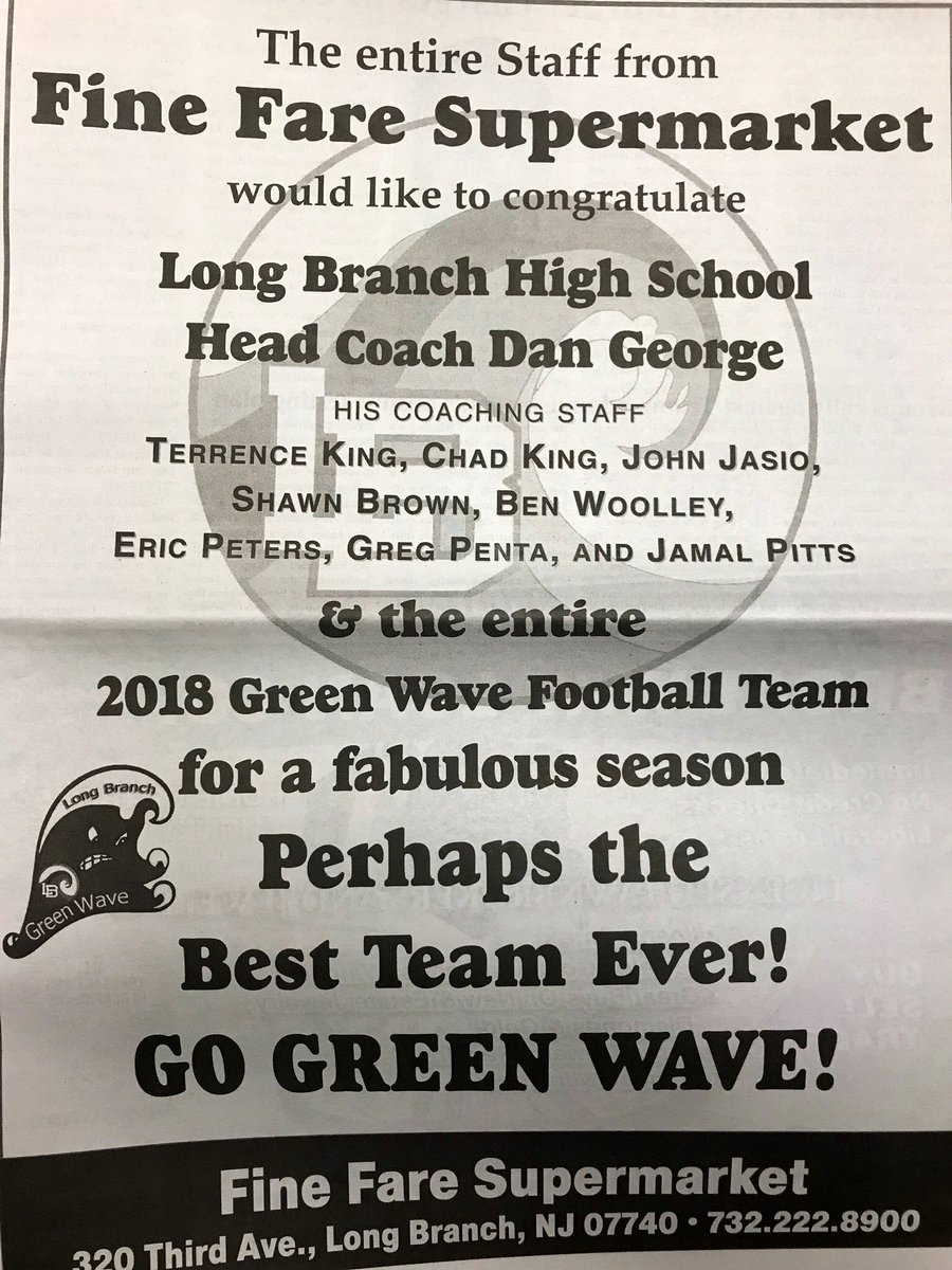 WaveMoms's tweet photo. Community Recognition at its finest, courtesy of Fine Fare Supermarket, Long Branch! #BestSeasonEver https://t.co/QVmi7T4TuB