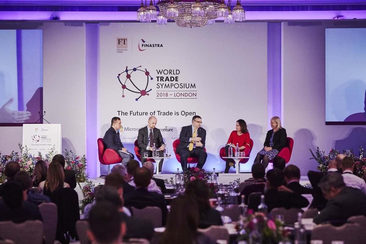 ProvenanceHQ's tweet photo. Great to see our friends @haloethical and @centrifuge at today’s World Trade Symposium @WTS_Finastra, with a panel dedicated to unlocking the financial incentives that reward #sustainability, featuring our project: https://t.co/iNHdL9pRW0 #WorldTrade18 #stgs #ftlive https://t.co/bAD3TrqhwC