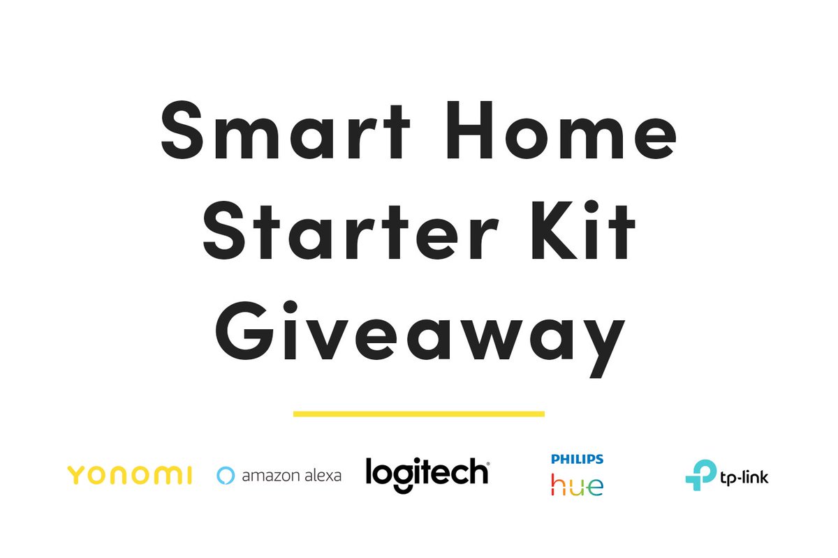 Yonomi's tweet image. Just in time for the holidays, we're offering the chance to win a new smart home starter kit! Enter at the link below. #Yonomi #Giveaway yonomi.co/blog/2018/12/6…
