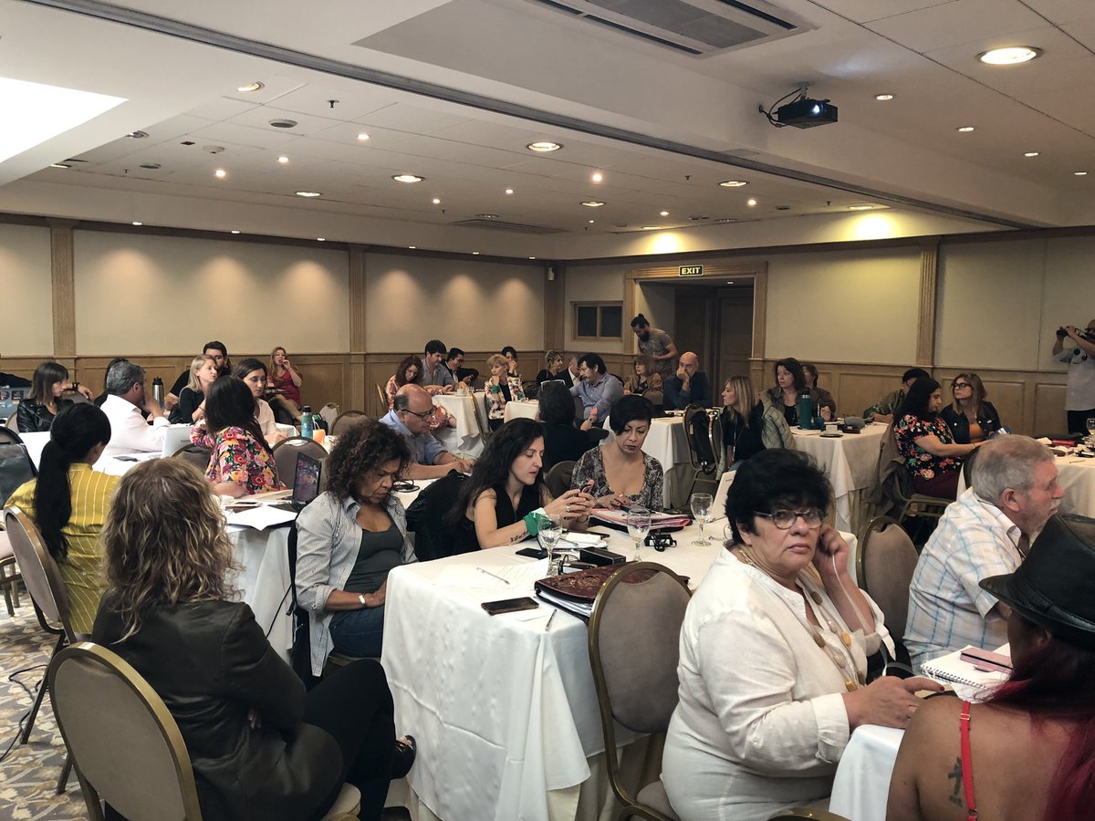 FIA_actors's tweet photo. Aprendiendo y compartiendo sobre como promover igualdad de genero a dentro de las estructuras sindicales, un tema de mayor importancia para todos les delegados de #Fiala y @unimei #Panartes https://t.co/ooz42EAKVb