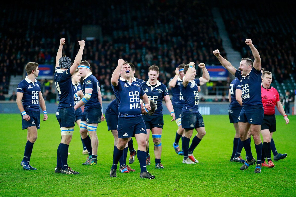 💙🏆🙌 Dark Blue celebrations as Oxford reclaim the men’s Varsity title! <a href="/OURFCblues/">OURFC</a> #varsitymatch
