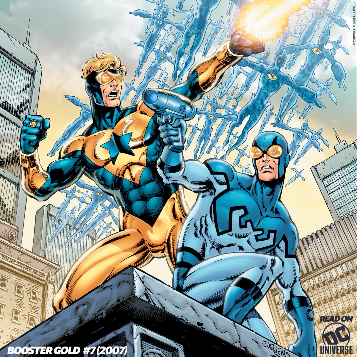 Dc Universe Booster Gold And Blue Beetle Are Definitely Bestfriendgoals Dcuniverse
