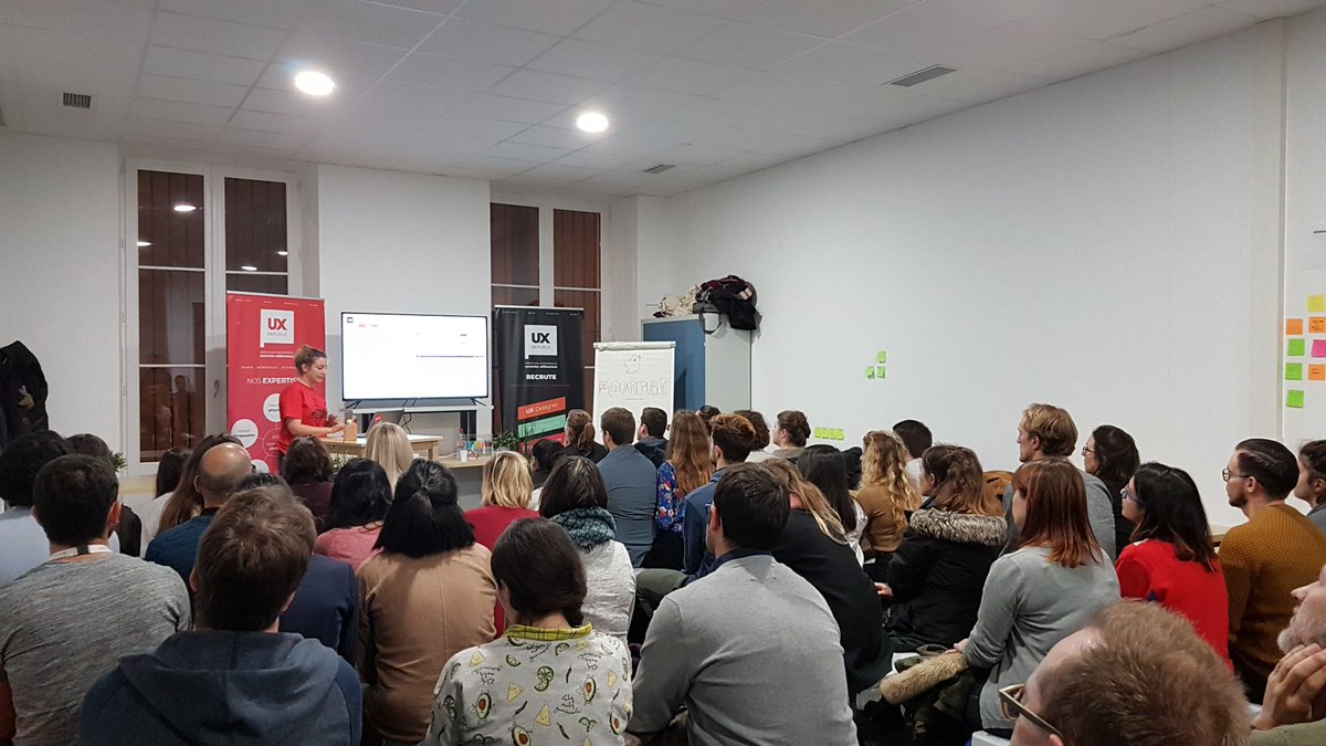 On est très heureux de voir autant de monde ce soir dans nos locaux d'<a href="/UXRepublic/">UX-Republic</a> et on vous en remercie 👏👌 !

#bordeaux #uxdesign #stardux #meetup