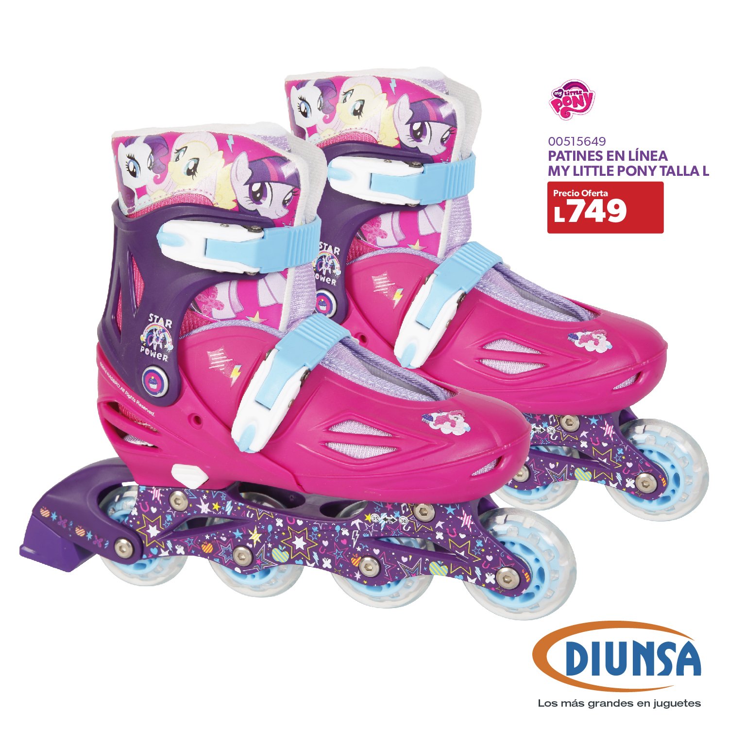 patines my little pony precio