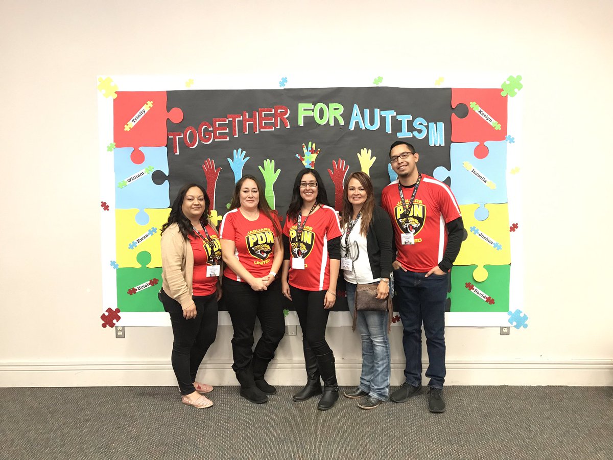 rparedes4MV's tweet photo. Together for Autism Conference 💙 @PDNorte_PK8 #teamsisd #fearlessjaguars #united #unstoppable https://t.co/v5kzBJtRxI