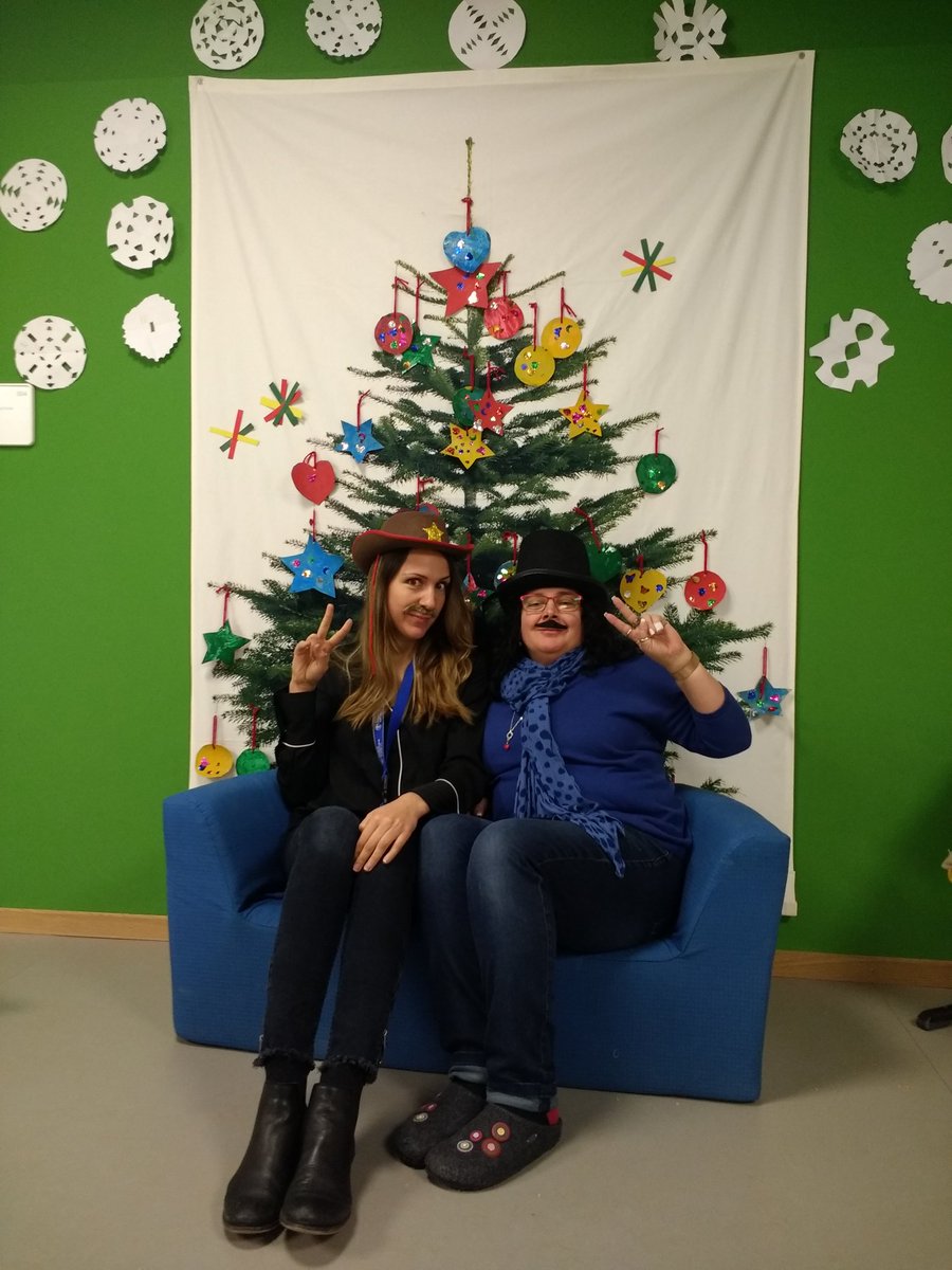 SaraECuevas's tweet photo. And Movember is over...happy December from our classroom to yours! Please enjoy this slightly creepy photo..🙃#havingfunatwork https://t.co/JUlyWxNY5c