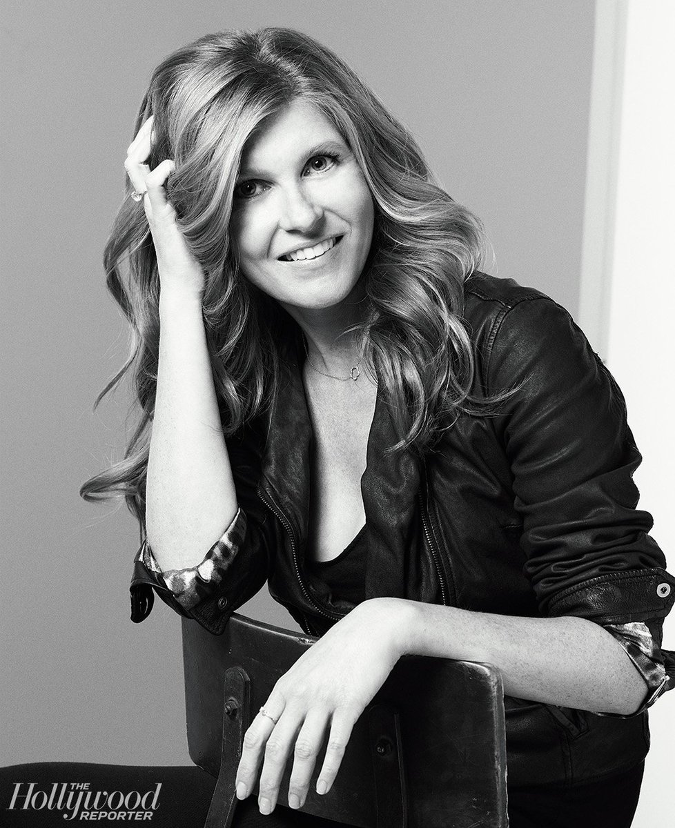 THR's tweet photo. .@conniebritton recounts the "hilarious" way she found out about her #GoldenGlobes nomination: "I was sound asleep in my bed, and my son came in to see if he could go downstairs to look for his Elf on the Shelf. Then I noticed my phone was ringing" https://t.co/ZaVuidgnf5 https://t.co/LZE63VBvkh