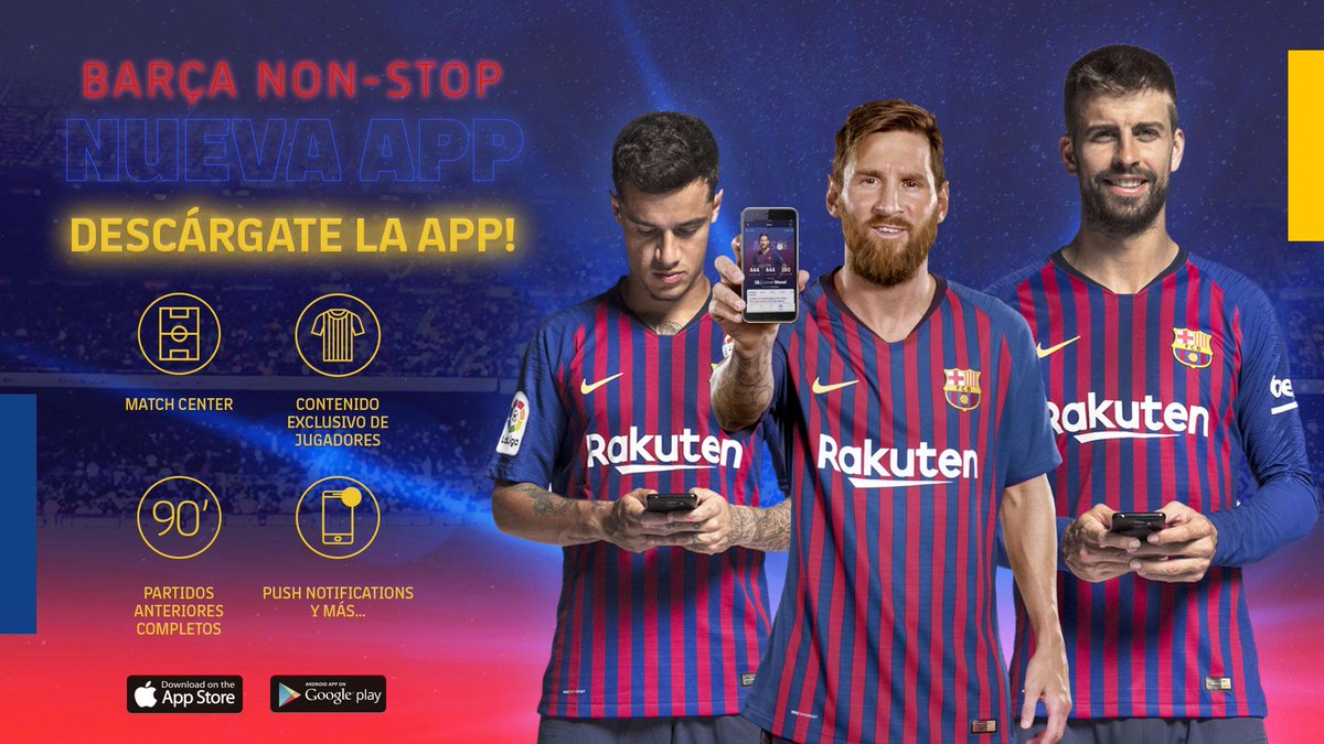 🖥📲 All about our new app and website. 🔵🔴 #ForçaBarça
http://ow.ly/h2De30mTmhK