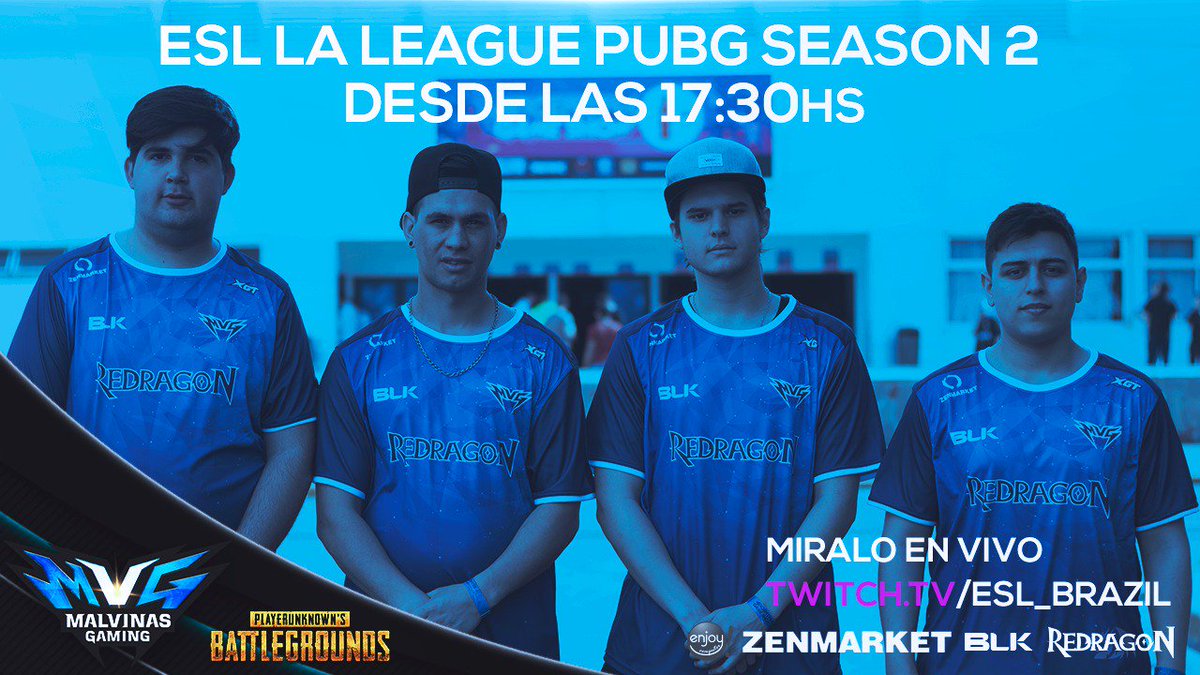 malvinas_gaming's tweet photo. #ESLLaLeague 🏆
Día final para una de las competiciones mas importantes de la región en #PUBG, restan 4 mapas y necesitamos tu apoyo en la transmisión
⌚️17.30
📺https://t.co/SQuVt4f7zs
Soldados👇
🇦🇷@LoquixGaming 
🇦🇷@lorieth_ 
🇦🇷@kriztem_ 
🇦🇷@LeanRaca 
#VamosMvG 🇦🇷 https://t.co/7ugmyiMalJ