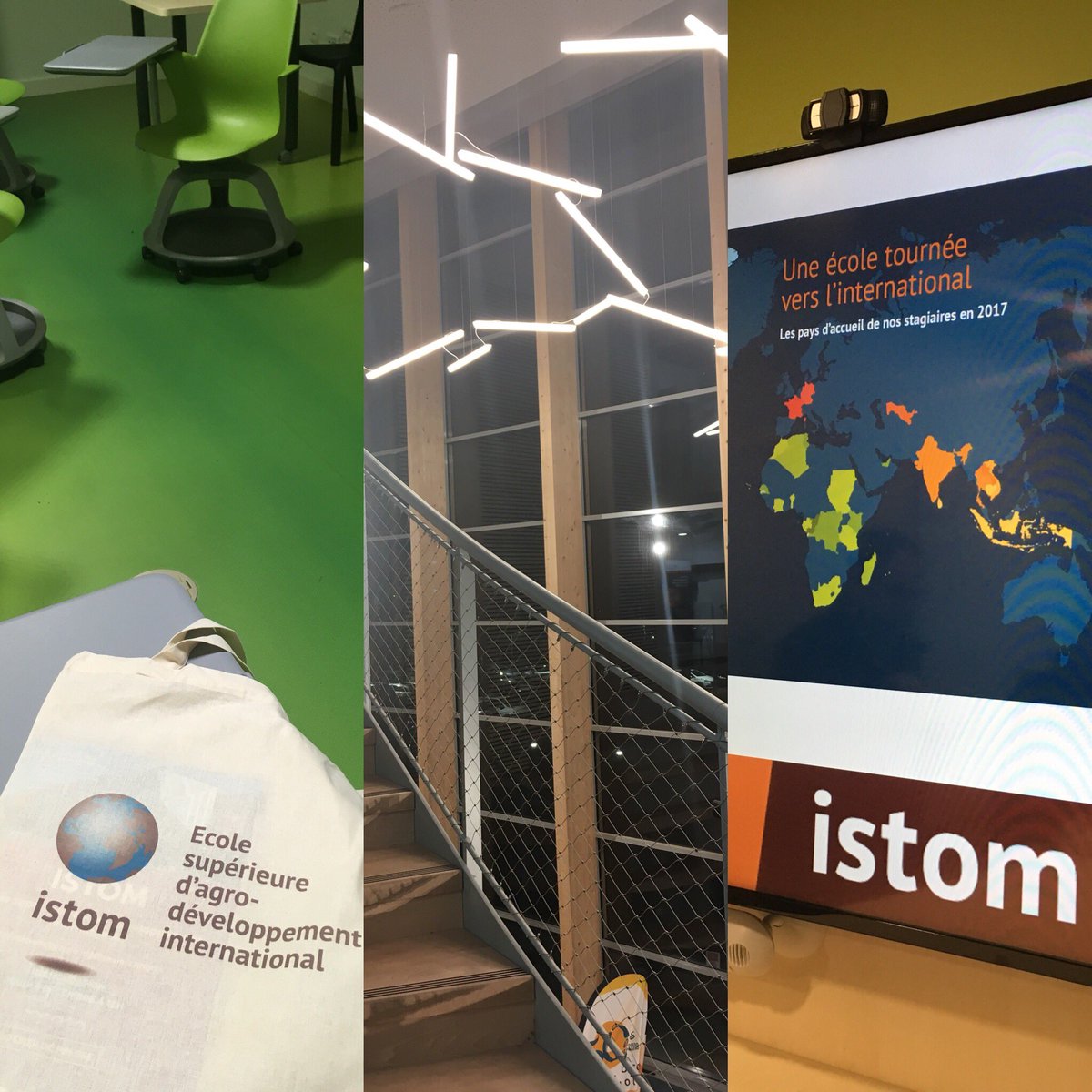 Inauguration du tout nouveau campus <a href="/ISTOMingenieur/">ISTOM</a> à Angers : fiers de voir une nouvelle école d’agriculture rejoindre notre territoire! @Groupe_ESA <a href="/Angers_ALDEV/">Aldev</a>