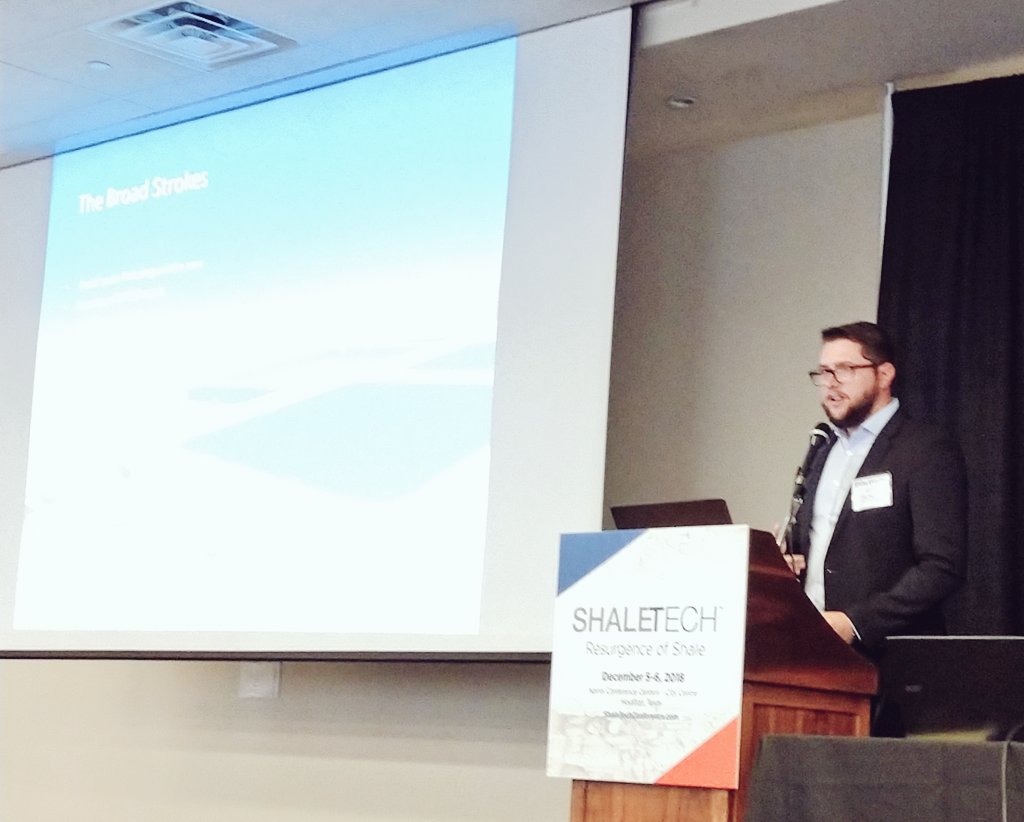 michele_cowart's tweet photo. .@WorldOil #ShaleTech2018 features Coby Reynolds, operations engineer, Primexx Energy Partner discussing #flowloop #WaterManagement #recycling #maintenance #qualitycontrol during #ShaleTech2018 https://t.co/1Xy0xOCo2M