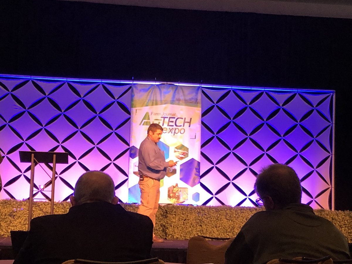 shannon_schu's tweet photo. Artificial intelligence and the investment being made into it, how to utilize genetics are in seed placement, and the return on precision investments were some of my favorite topics at #FJAgTech18 this year! Thanks #WinFieldUnited and #PCE @DieHardFarmMom https://t.co/LeNvBrm9KQ