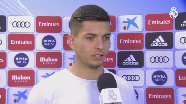 ⚽ ¡Debut en el Bernabéu y anotando su primer GOL en partido oficial con el @realmadrid! Estas fueron las palabras de @javisf5 en #RMTV... #RMCopa