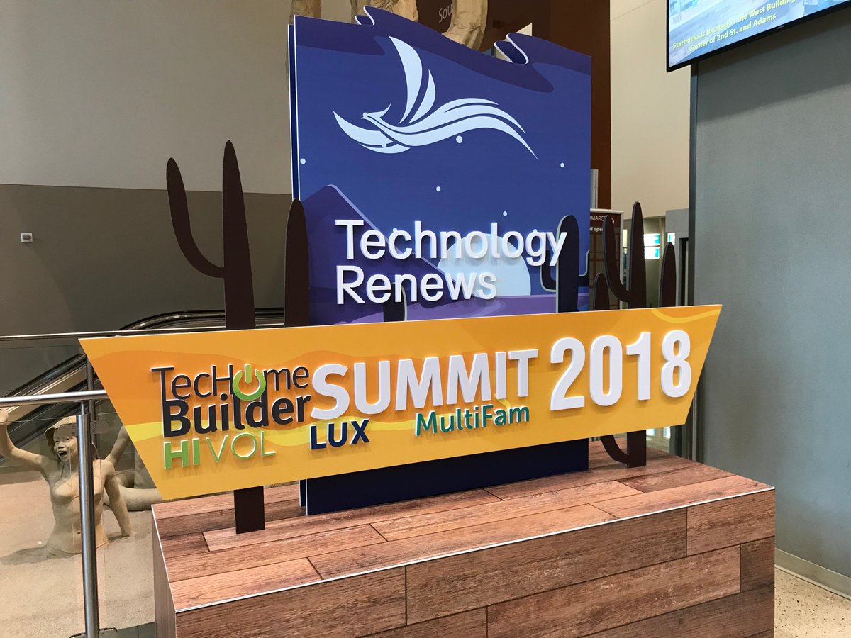 HomeCloudPro's tweet photo. It's day two at @TecHomeBuilder and we wanted to take a look back at some of the highlights from the opening keynote by @bylinetim!
⚡️ “TecHome Builder Summit 2018 Opening Keynote”
Twitter Moment 👉 https://t.co/D9sxdIog4m
#THBS18 #HomeCloudPro https://t.co/UFbau4iikV