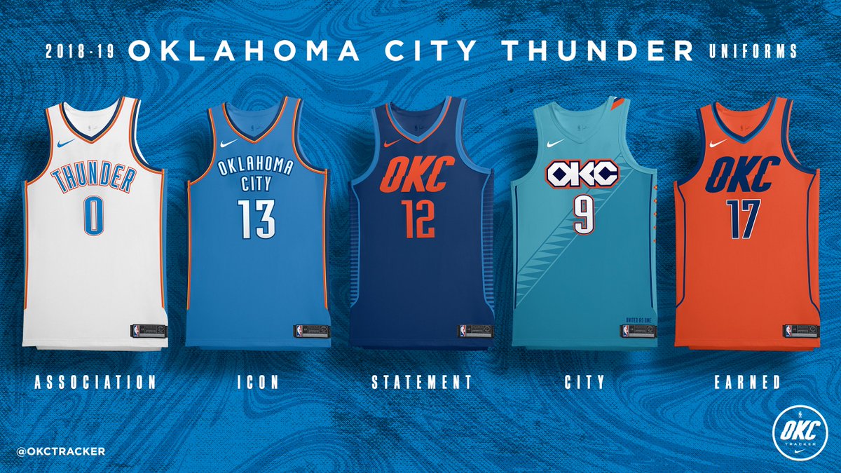 okc earned jersey