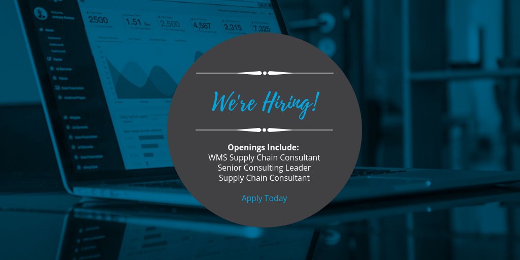 We're hiring!  Visit buff.ly/2UgSGBr to apply today!
.
.
.
#SupplyChainCareer #Engineering #Career #SupplyChain
