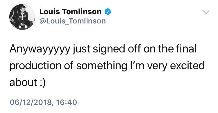 back2utommo's tweet photo. louis via twitter earlier today!!:)) hopefully this is the album and we can finally hear some new louis music!!💘💘💘💘💘
#LouisTomlinson #Louis #Tomlinson #LouisTomlinsonAlbum #OneDirection https://t.co/XjCSUWFYdG