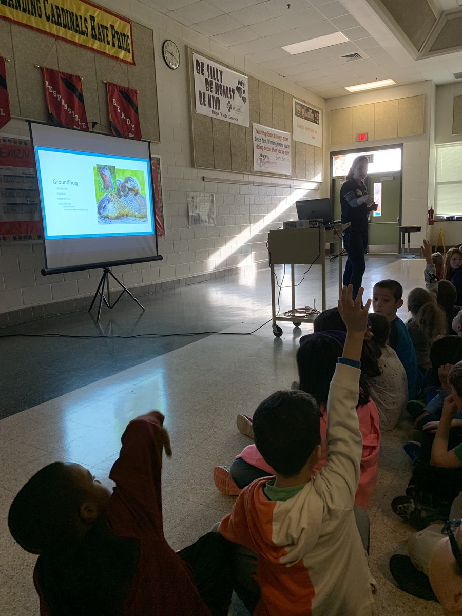 Thank you to the Loudoun County Animal Services for coming and showing our 2nd graders more about animals in our area! <a href="/LoudounAnimals/">Loudoun County Animal Services</a> <a href="/SeldensLanding/">seldens.landing.es</a> #sles19