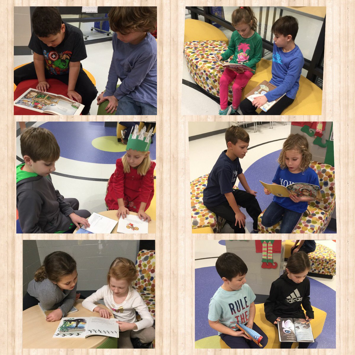 CoraDillMES's tweet photo. Buddy Reading with 1st Grade! https://t.co/MTYzrfSmZs