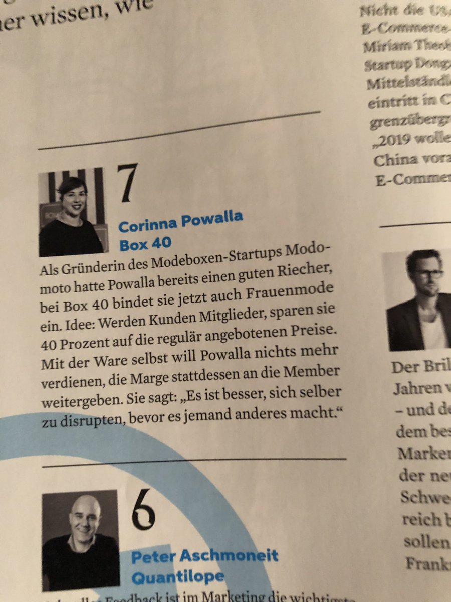Danke, @BusinessPunkMag, dass ich Teil der #businesspunk100 geworden bin. Freue mich! In so toller Gesellschaft! 🍾 #dankbar &amp; #inspiriert