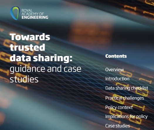 RAEngNews's tweet photo. Our new checklist and case studies on #datasharing are here to guide organisations who want to unlock value from sharing their data. Explore them here: https://t.co/SpwNO3IHIG #RAEngDigital https://t.co/QLeOGOAvo6