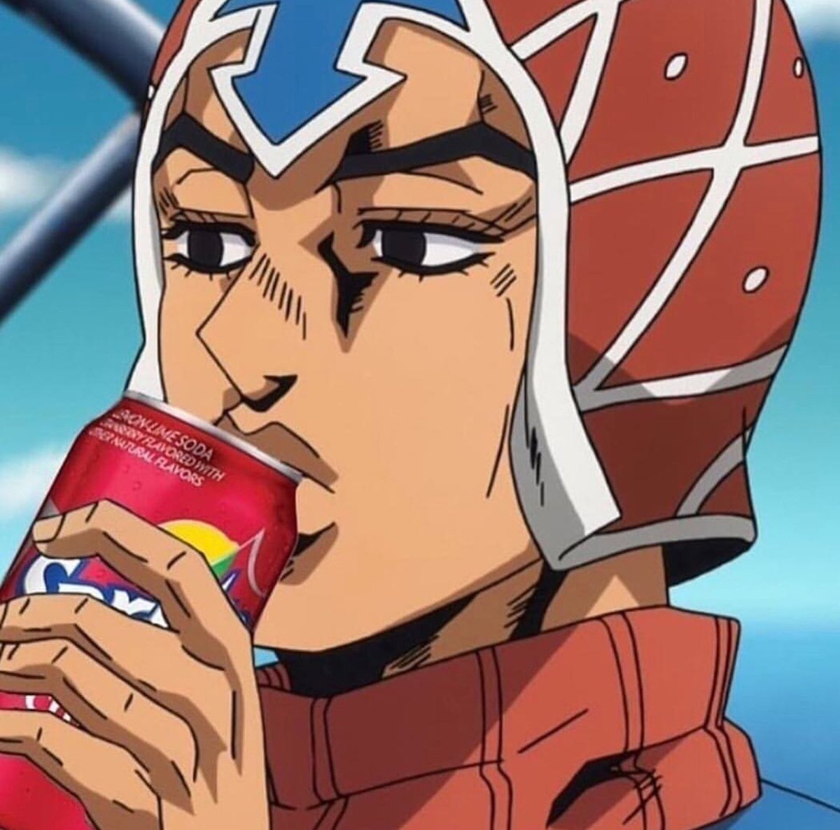 Mista Drinking Sprite Cranberry - Seki Wallpaper