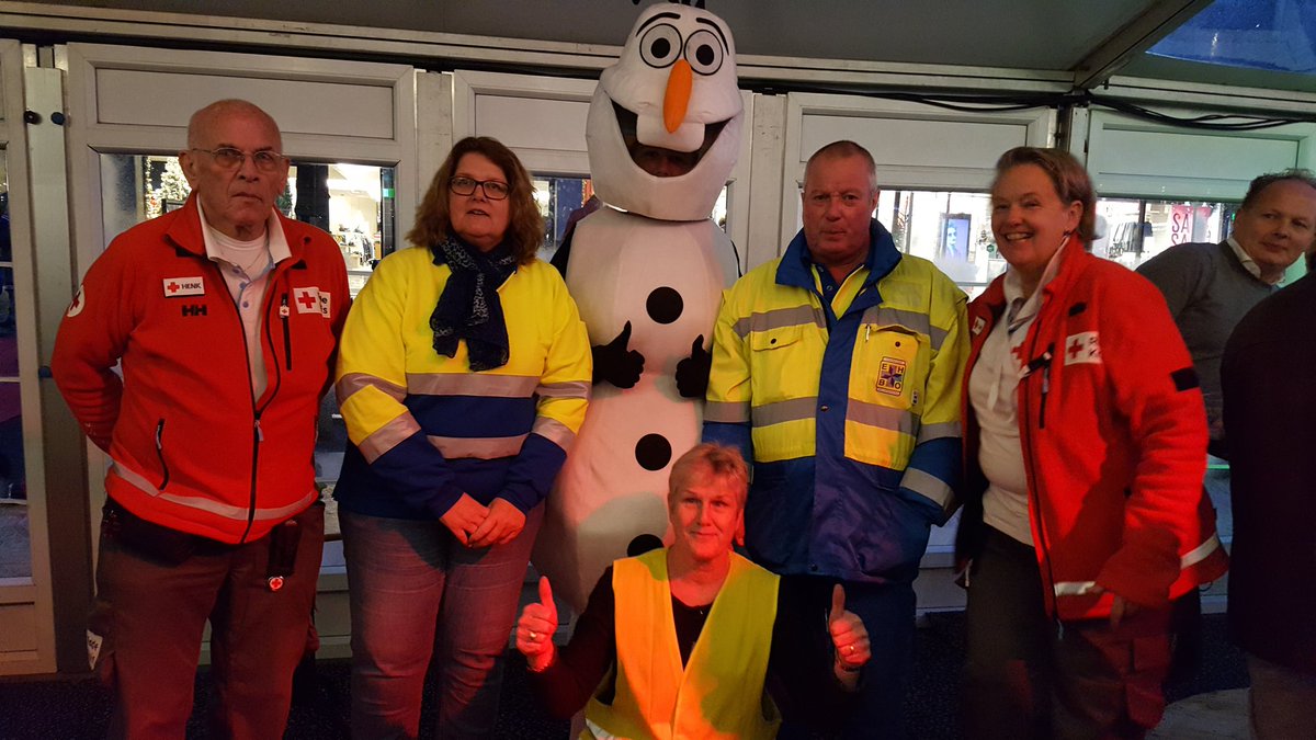 #Samenwerking #OBLonICE #KNV_EHBOenRodeKruis