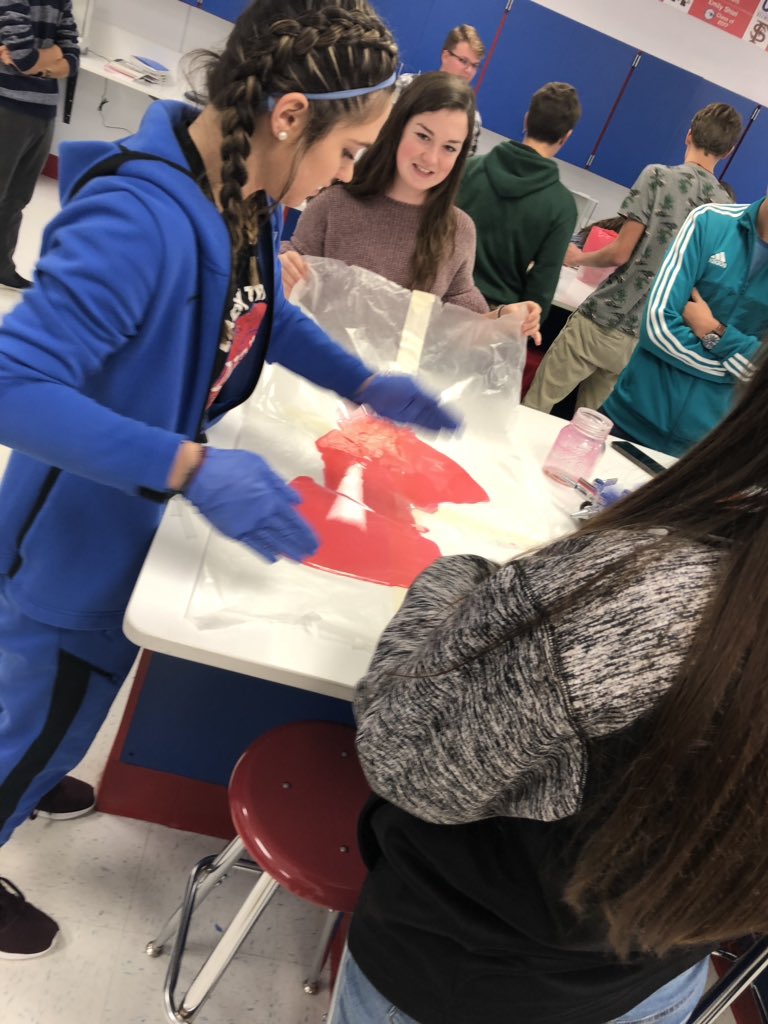 Kenzie_Leeser's tweet photo. What's better than making science? Making biotech taffy #wemaketaffy @pacehighbiotech https://t.co/ZSnD6cBiuE