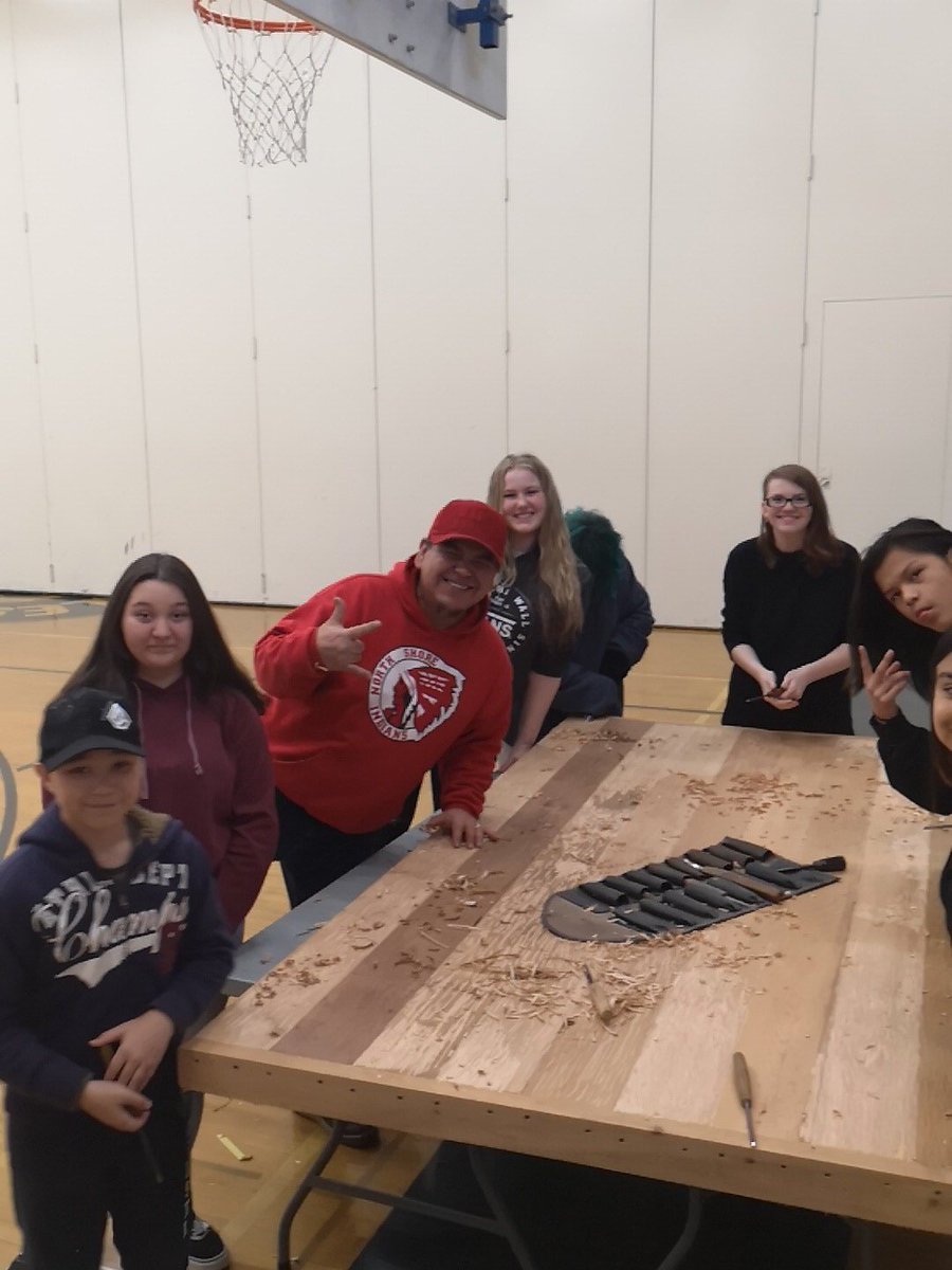 Having a great day carving with the kids at ABOUT at woodlands